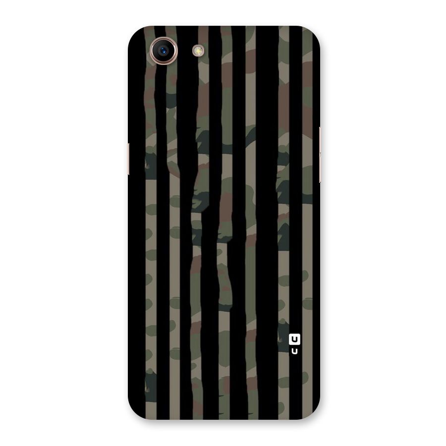 Army Stripes Back Case for Oppo A83 (2018)