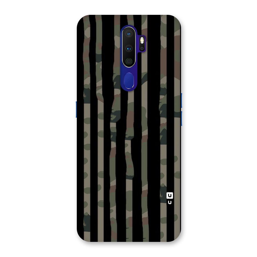 Army Stripes Back Case for Oppo A9 (2020)