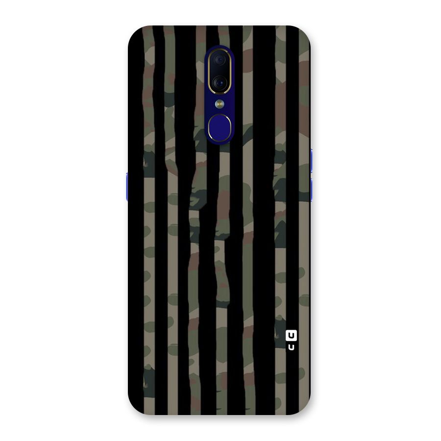 Army Stripes Back Case for Oppo F11