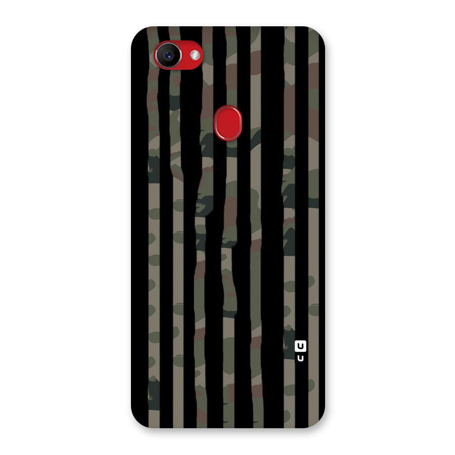 Army Stripes Back Case for Oppo F7