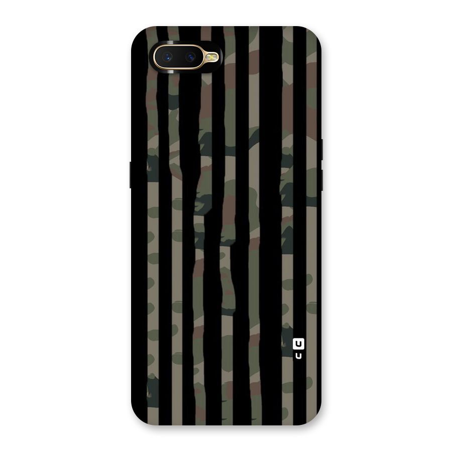 Army Stripes Back Case for Oppo K1