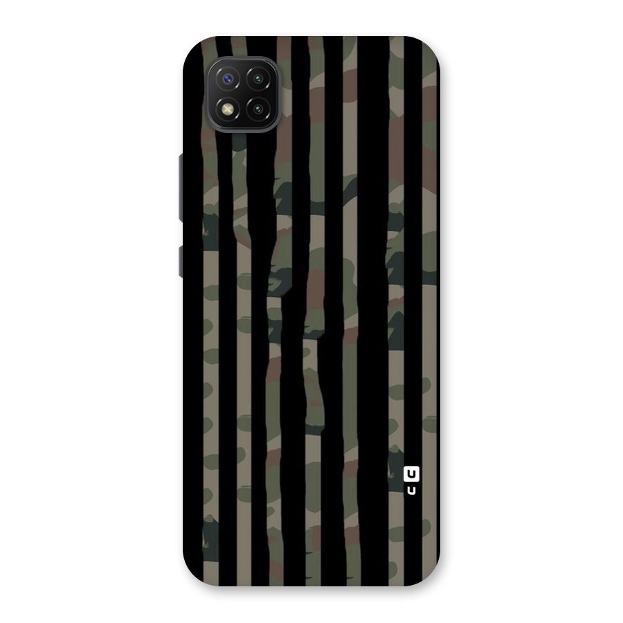 Army Stripes Back Case for Poco C3