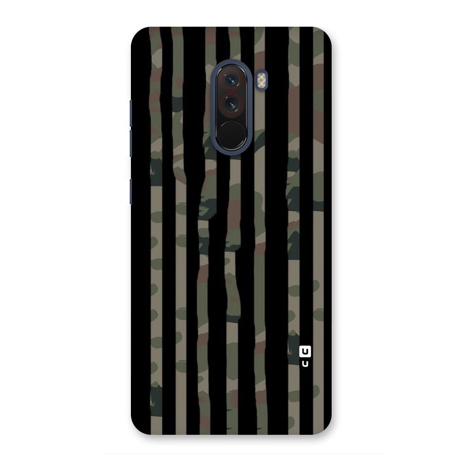 Army Stripes Back Case for Poco F1