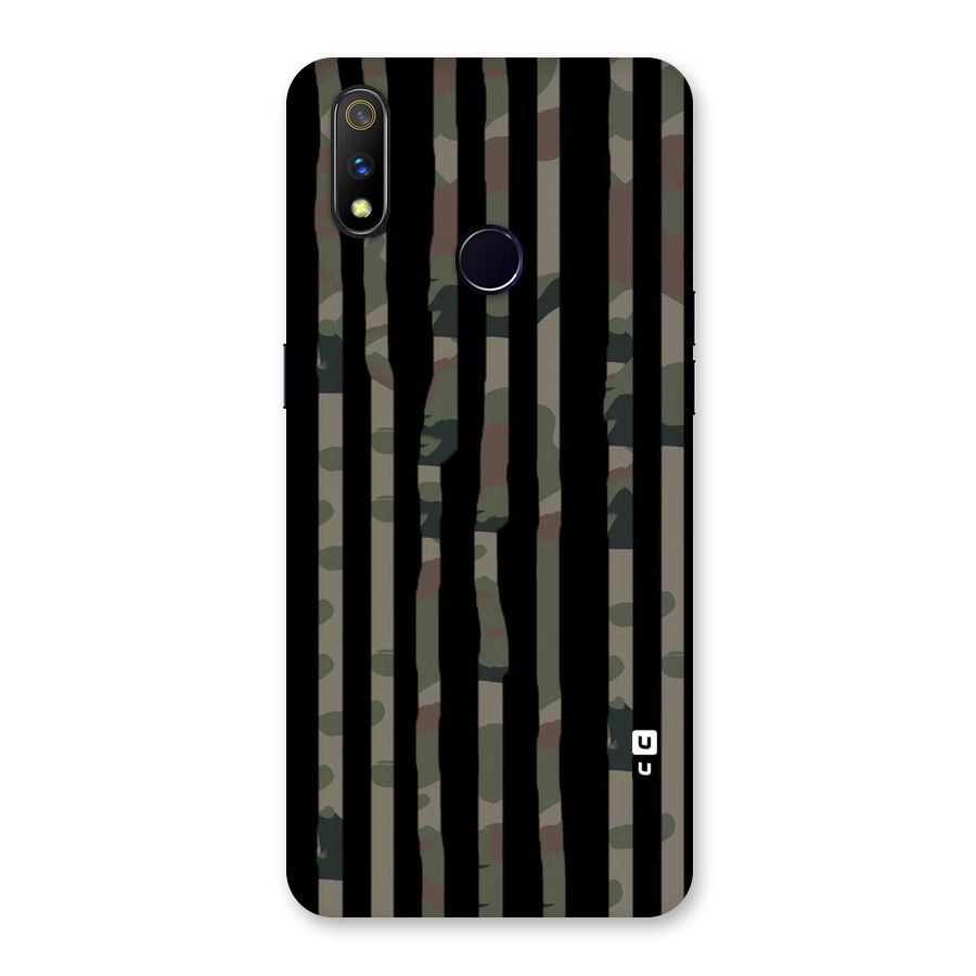 Army Stripes Back Case for Realme 3 Pro
