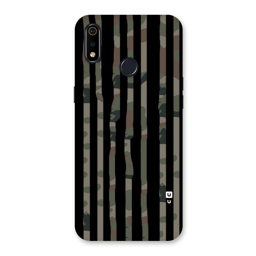 Army Stripes Back Case for Realme 3i