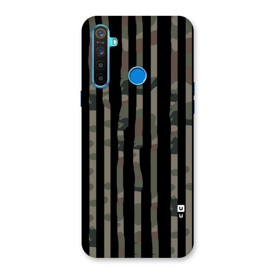 Army Stripes Back Case for Realme 5s