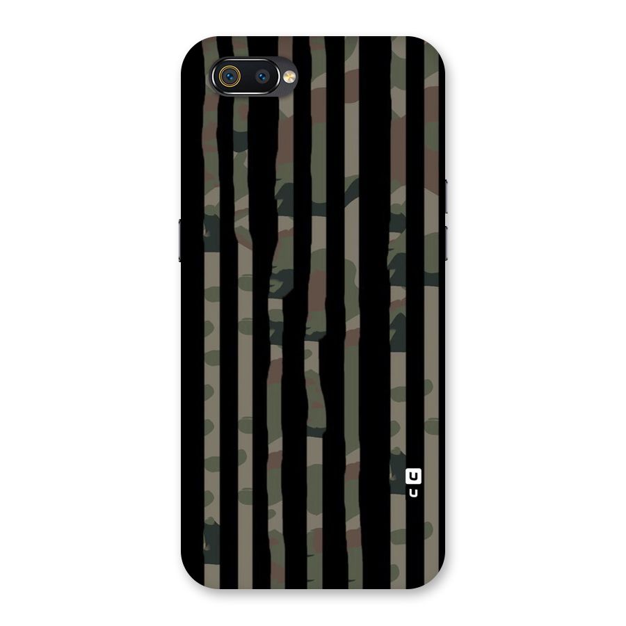 Army Stripes Back Case for Realme C2