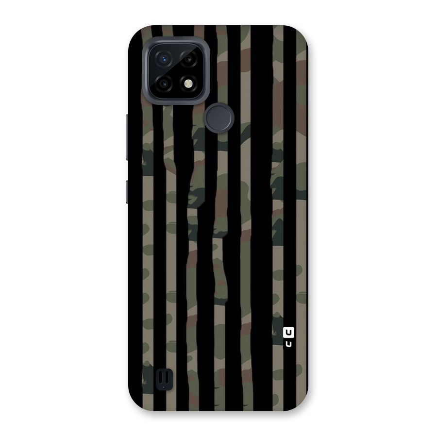 Army Stripes Back Case for Realme C21