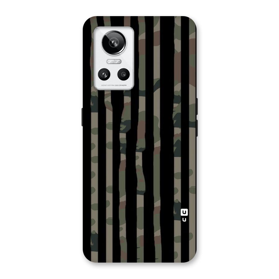 Army Stripes Back Case for Realme GT Neo 3
