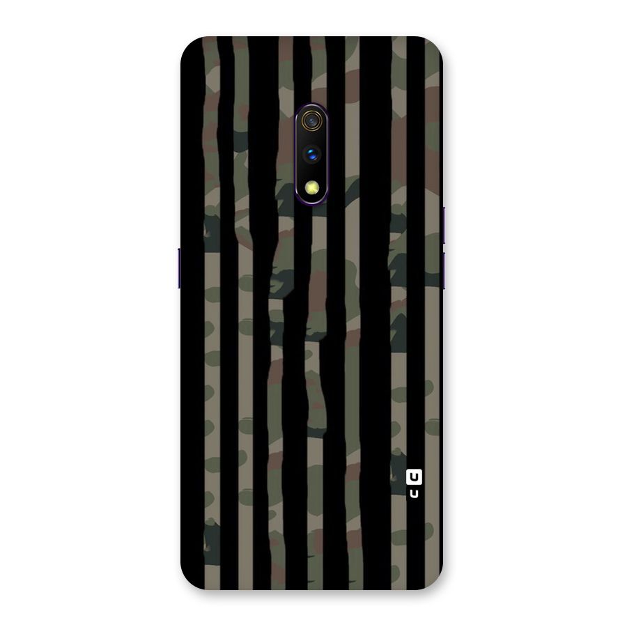 Army Stripes Back Case for Realme X