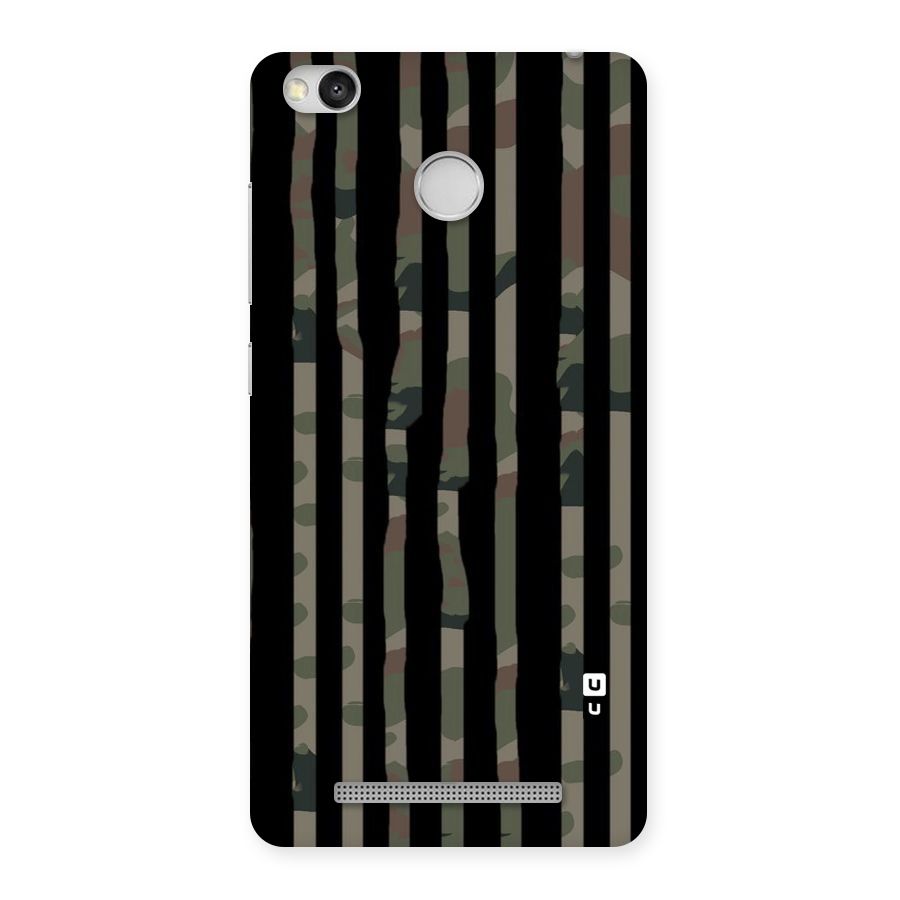 Army Stripes Back Case for Redmi 3S Prime