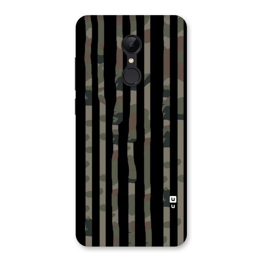 Army Stripes Back Case for Redmi 5