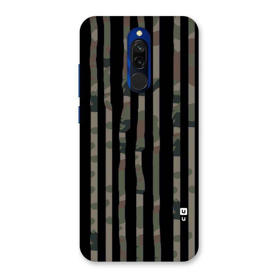 Army Stripes Back Case for Redmi 8