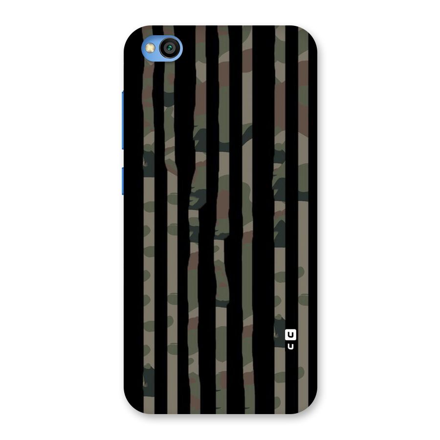 Army Stripes Back Case for Redmi Go