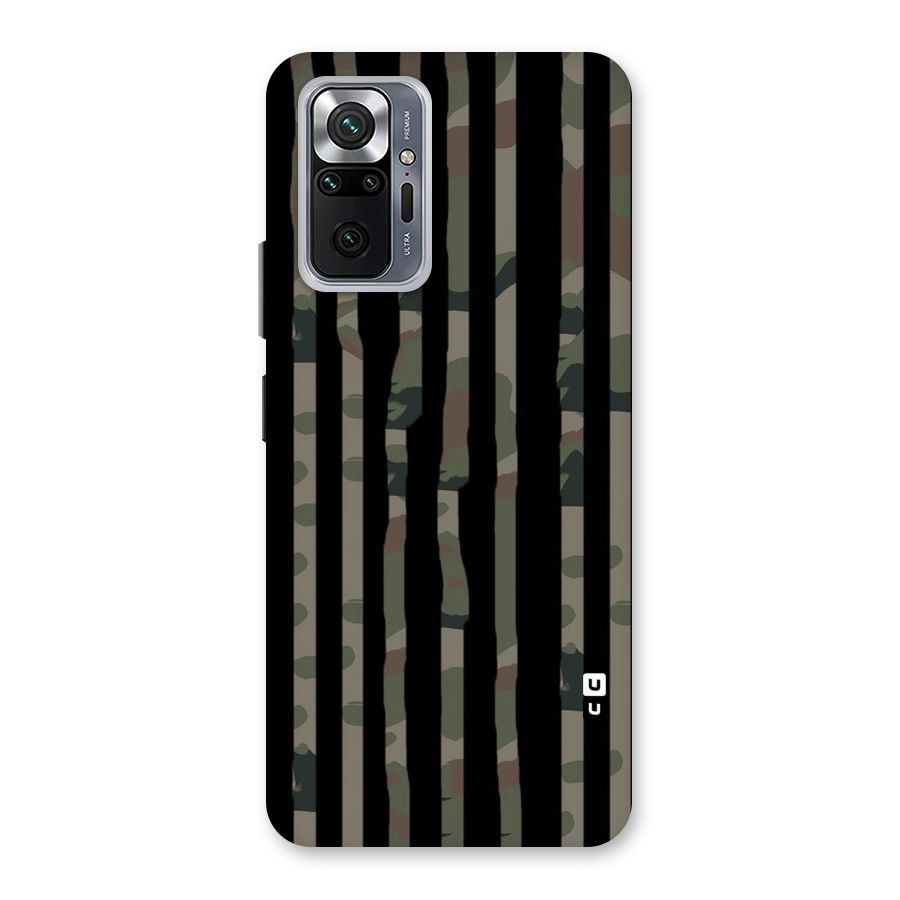 Army Stripes Back Case for Redmi Note 10 Pro Max