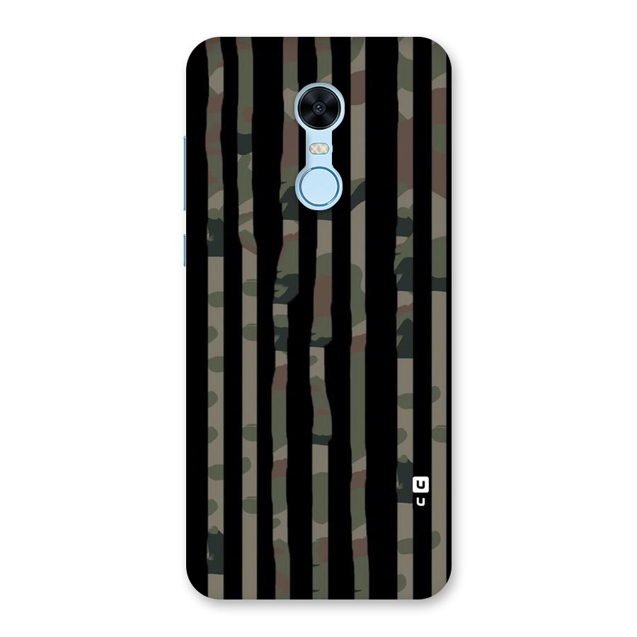 Army Stripes Back Case for Redmi Note 5