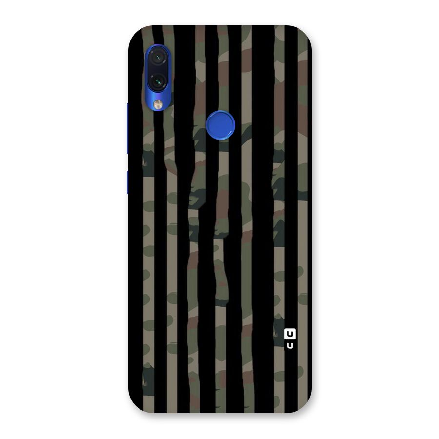 Army Stripes Back Case for Redmi Note 7