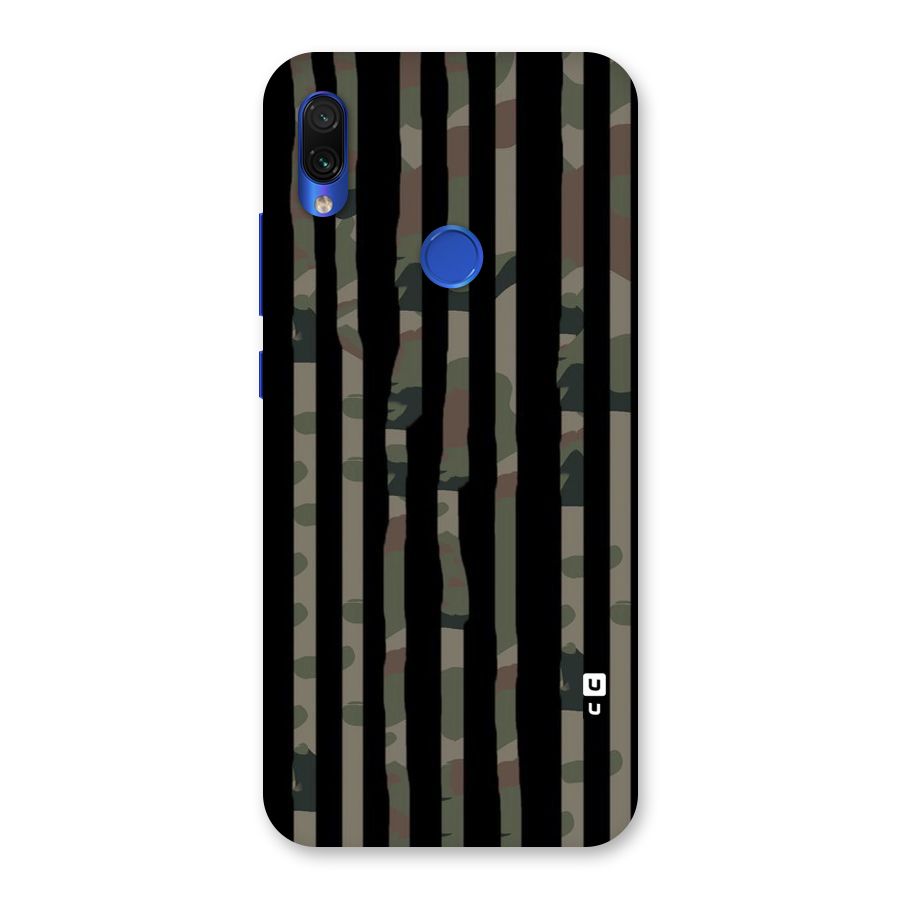 Army Stripes Back Case for Redmi Note 7S