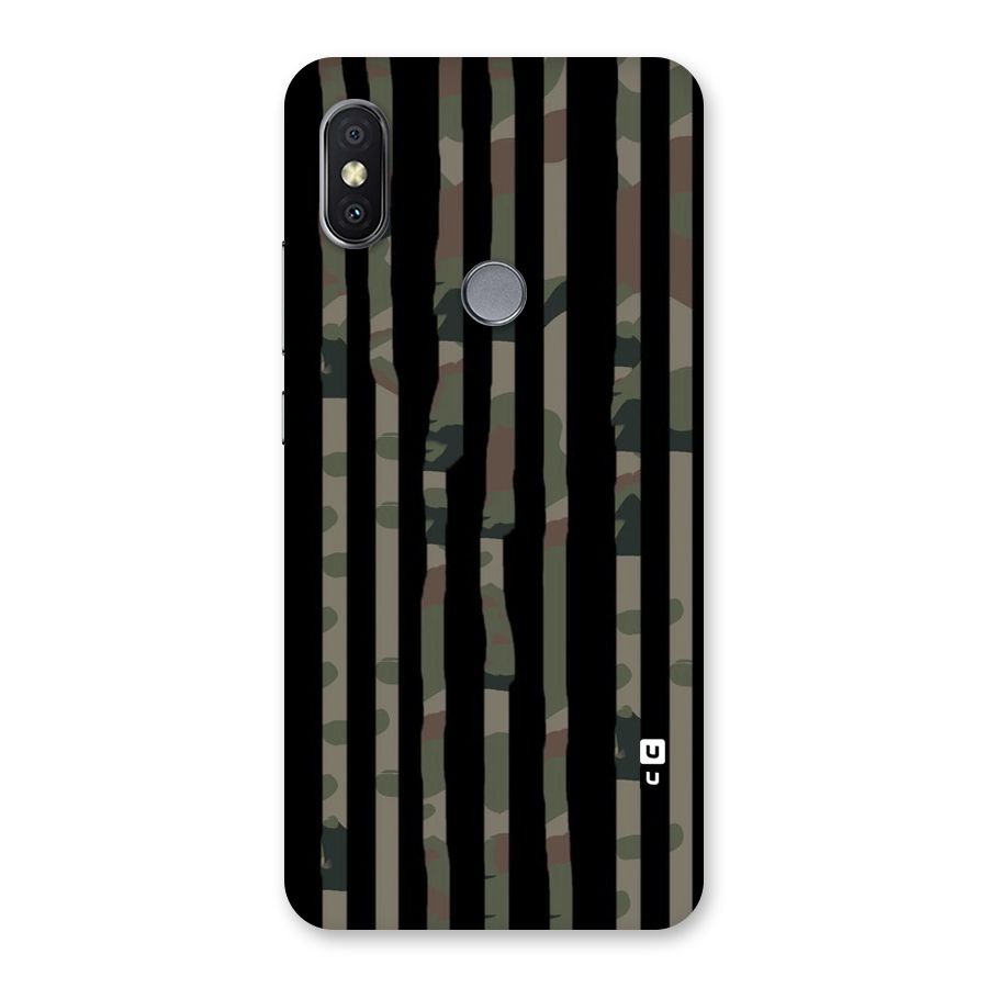 Army Stripes Back Case for Redmi Y2