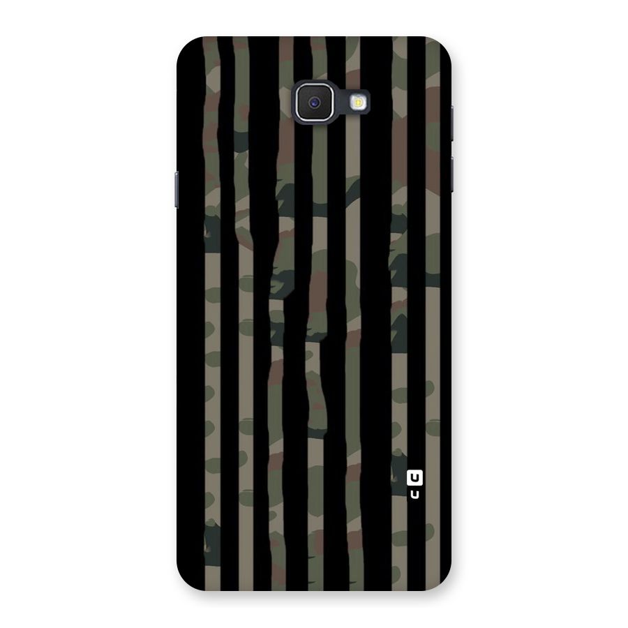 Army Stripes Back Case for Samsung Galaxy J7 Prime