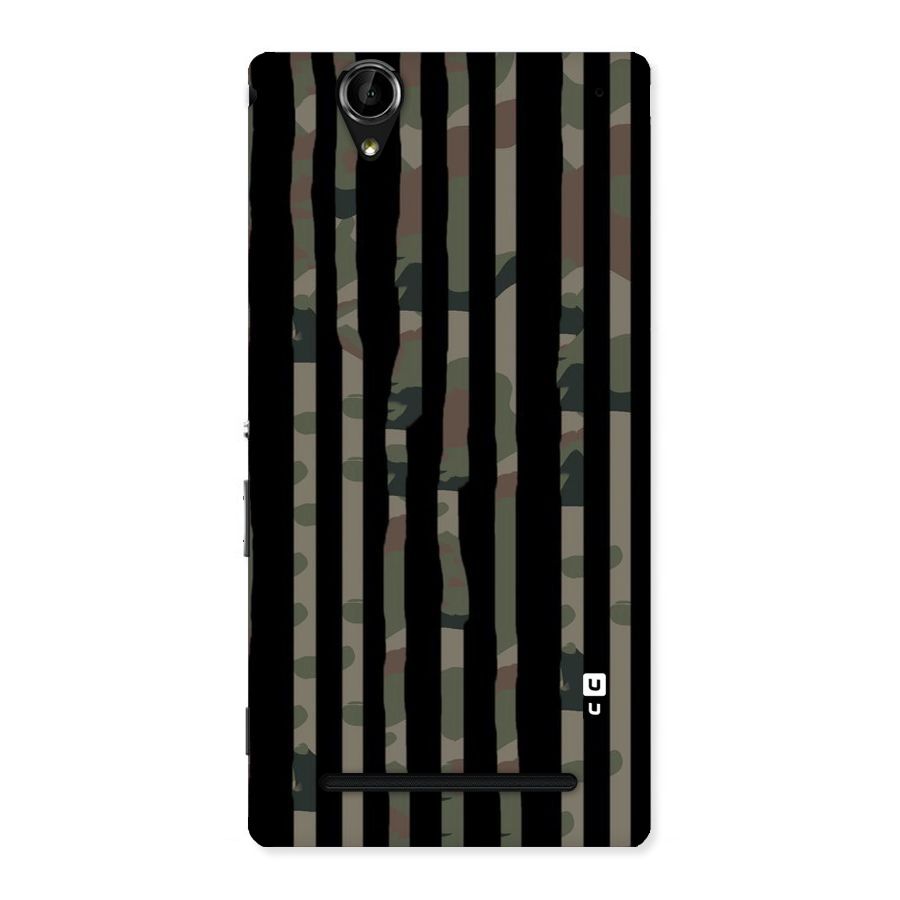 Army Stripes Back Case for Sony Xperia T2