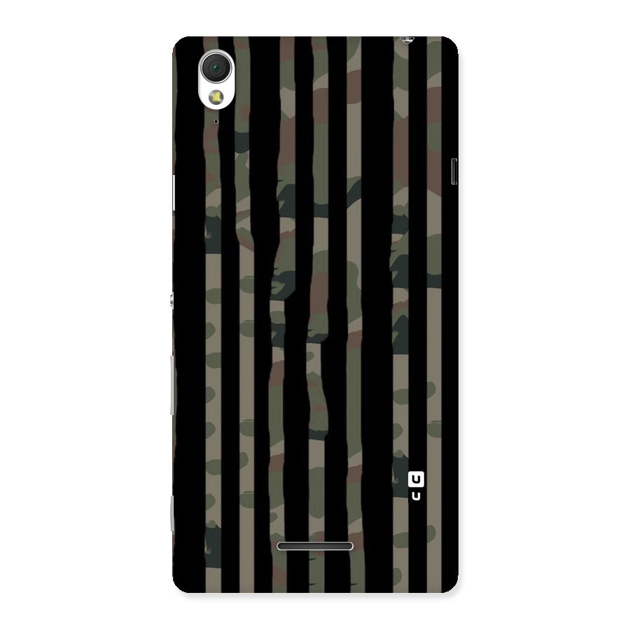 Army Stripes Back Case for Sony Xperia T3