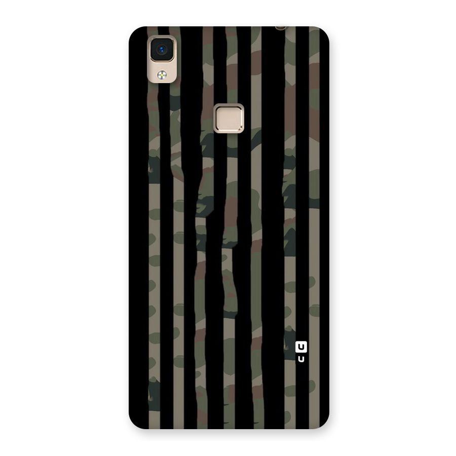 Army Stripes Back Case for V3 Max