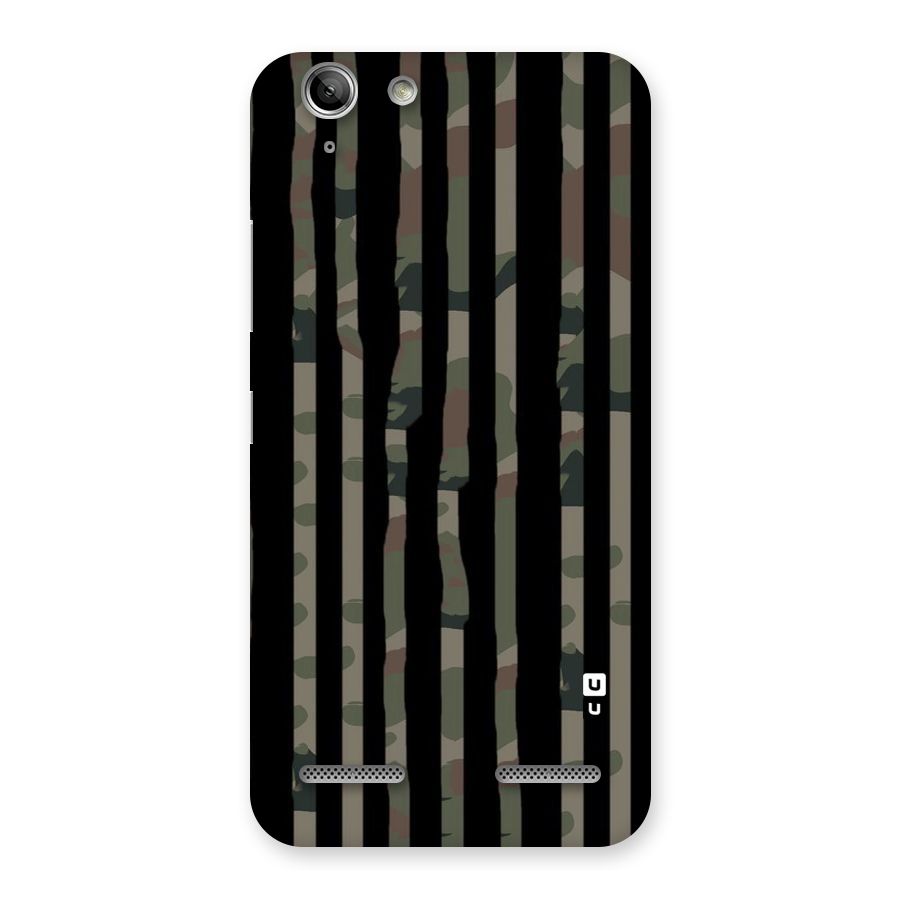 Army Stripes Back Case for Vibe K5 Plus