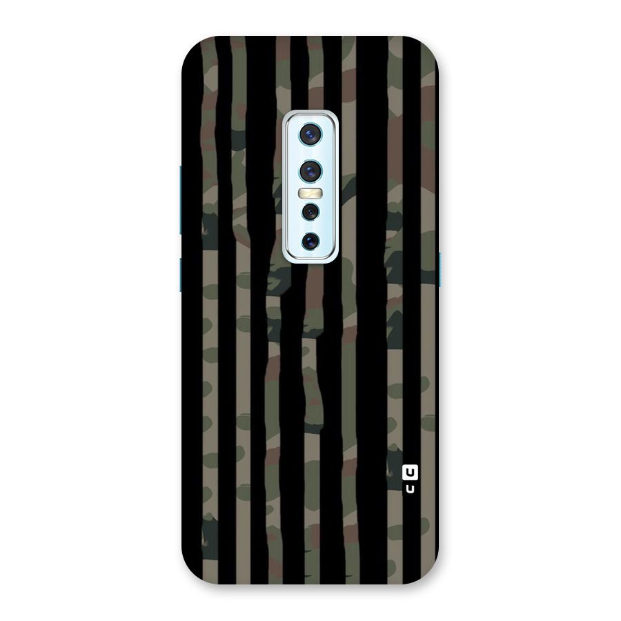 Army Stripes Back Case for Vivo V17 Pro