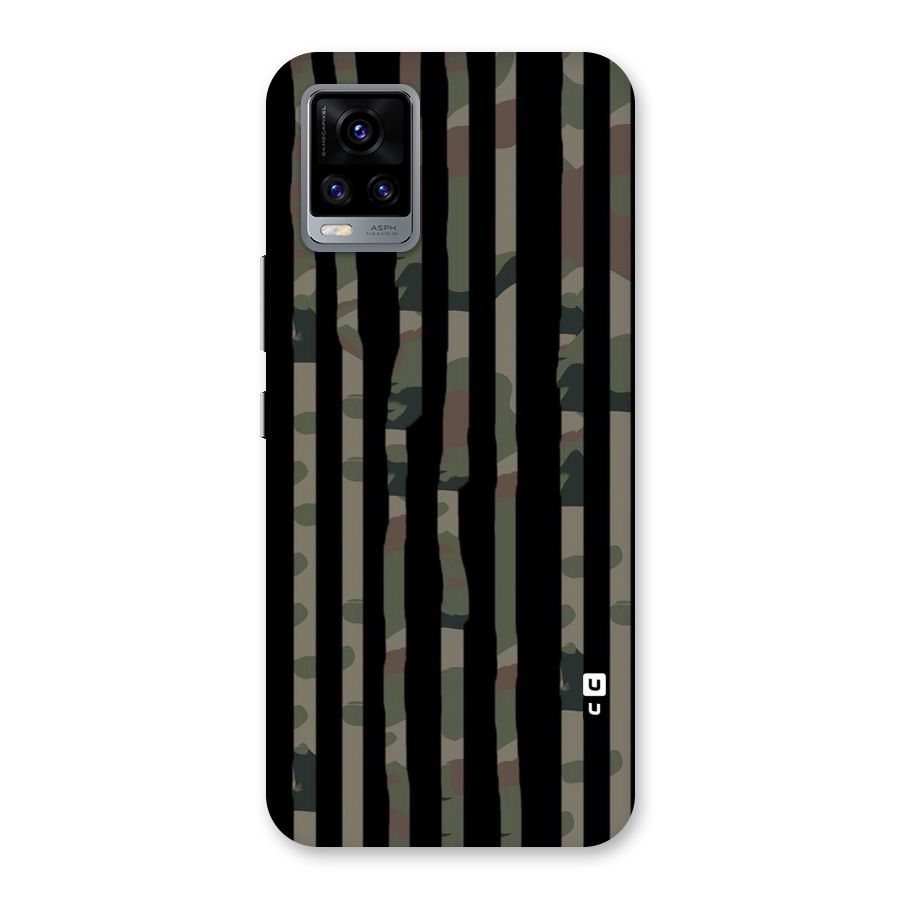 Army Stripes Back Case for Vivo V20