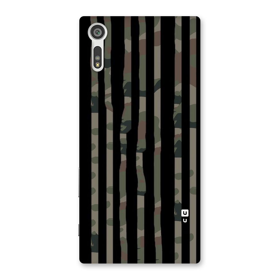 Army Stripes Back Case for Xperia XZ