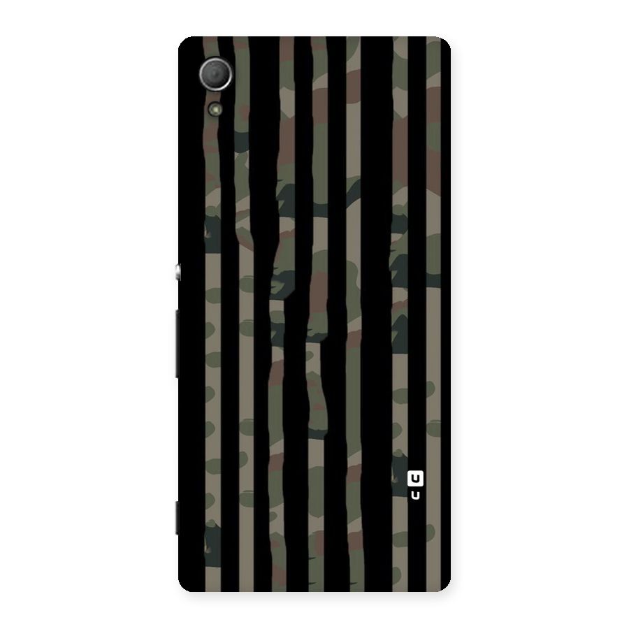 Army Stripes Back Case for Xperia Z3 Plus