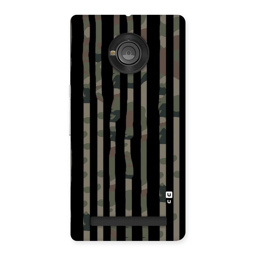 Army Stripes Back Case for Yu Yunique
