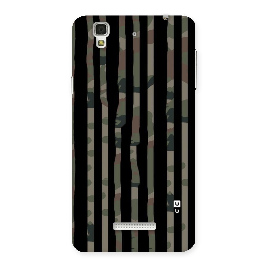 Army Stripes Back Case for Yu Yureka
