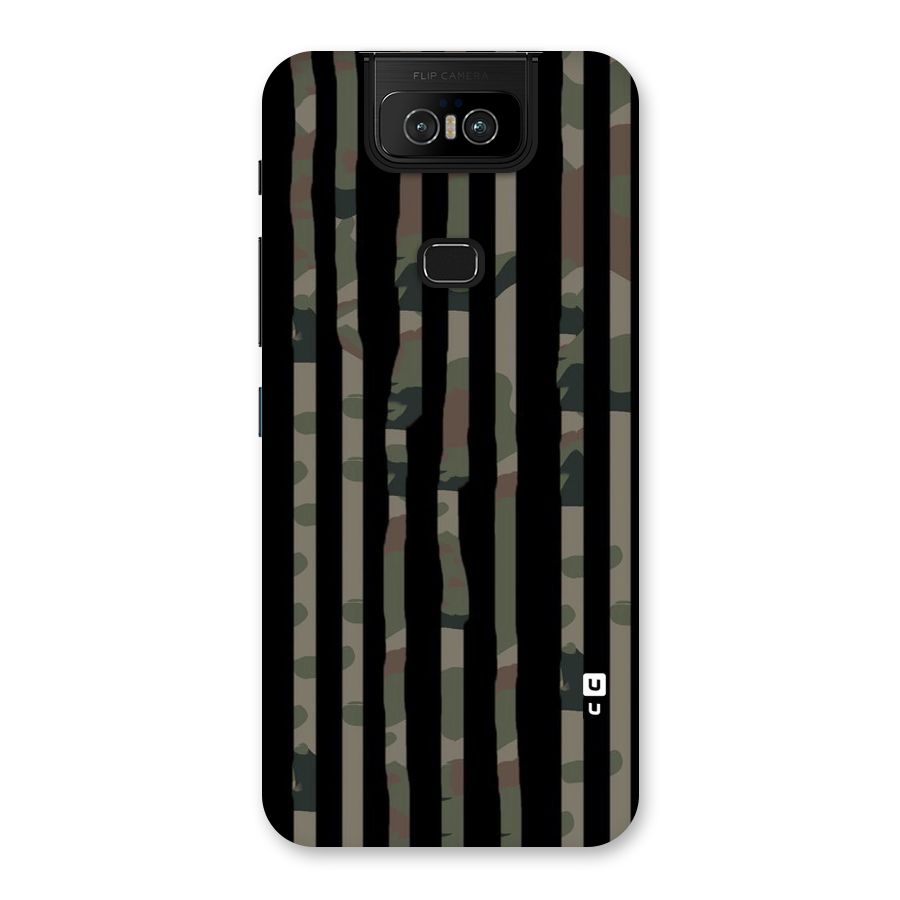 Army Stripes Back Case for Zenfone 6z