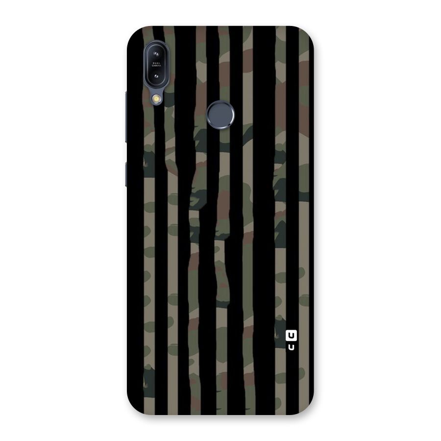 Army Stripes Back Case for Zenfone Max M2