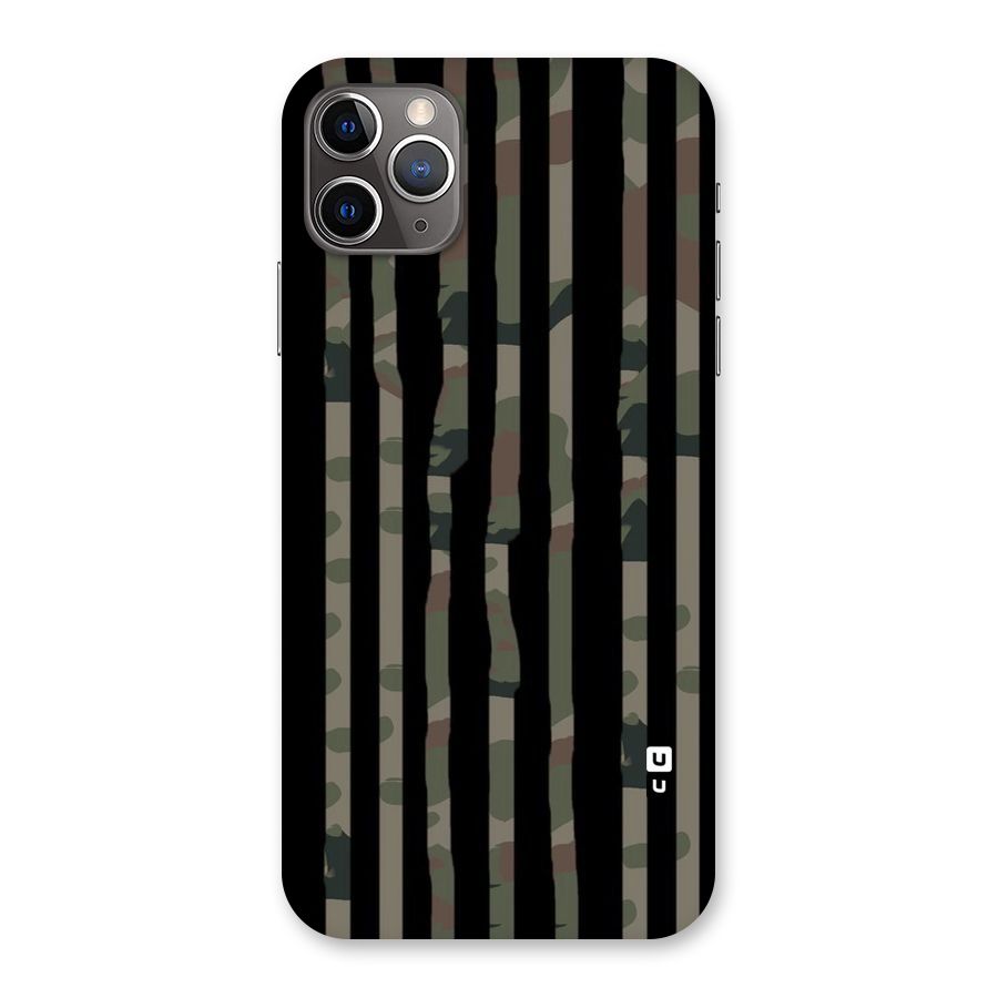 Army Stripes Back Case for iPhone 11 Pro Max