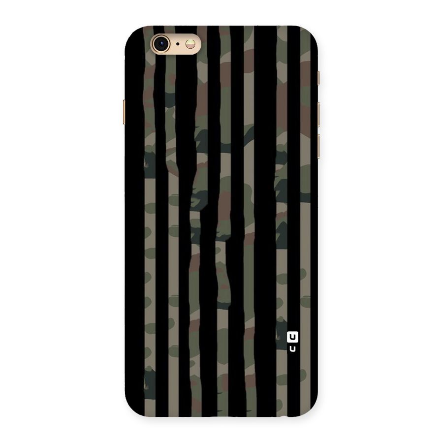Army Stripes Back Case for iPhone 6 Plus 6S Plus
