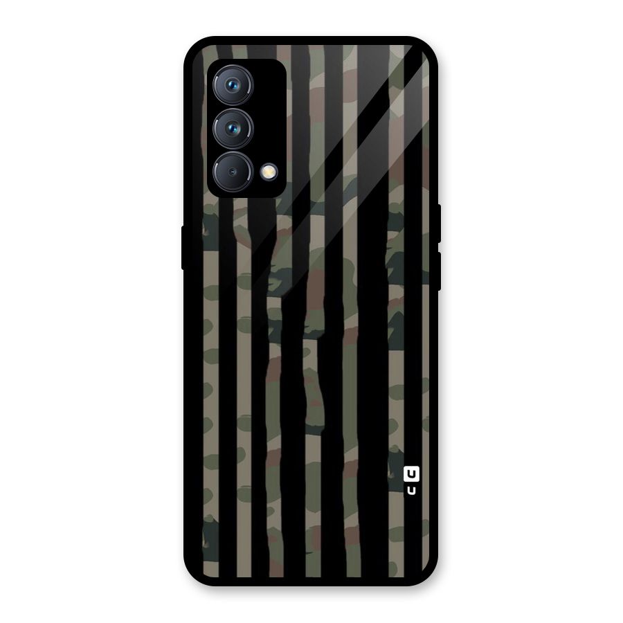Army Stripes Glass Back Case for Realme GT Master Edition