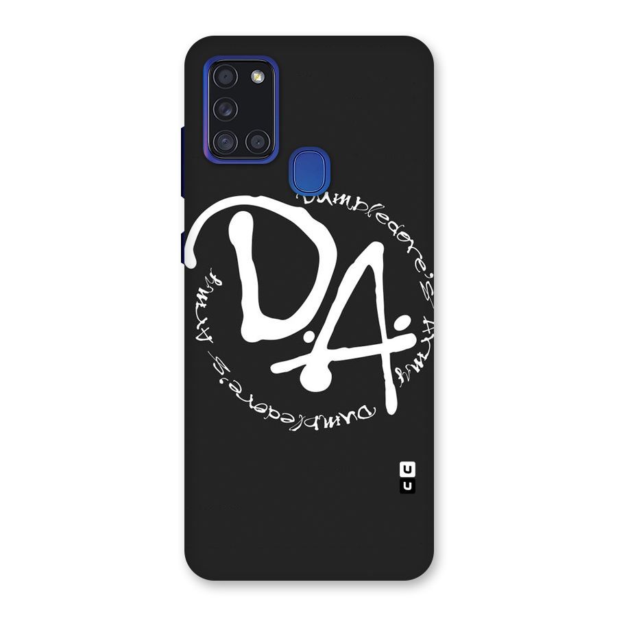 Army Strong Back Case for Galaxy A21s