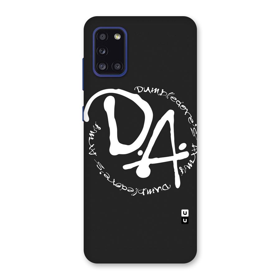 Army Strong Back Case for Galaxy A31