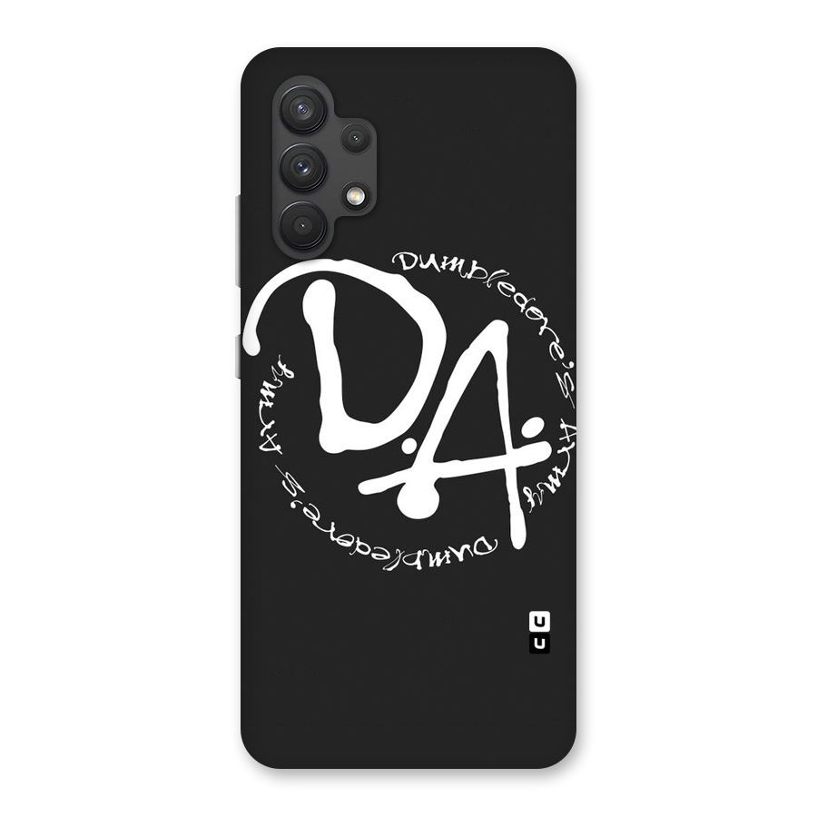 Army Strong Back Case for Galaxy A32