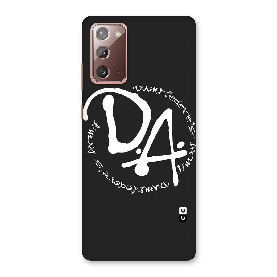 Army Strong Back Case for Galaxy Note 20