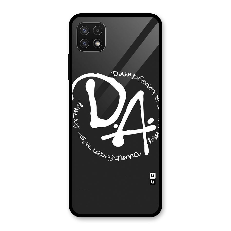 Army Strong Glass Back Case for Galaxy A22 5G