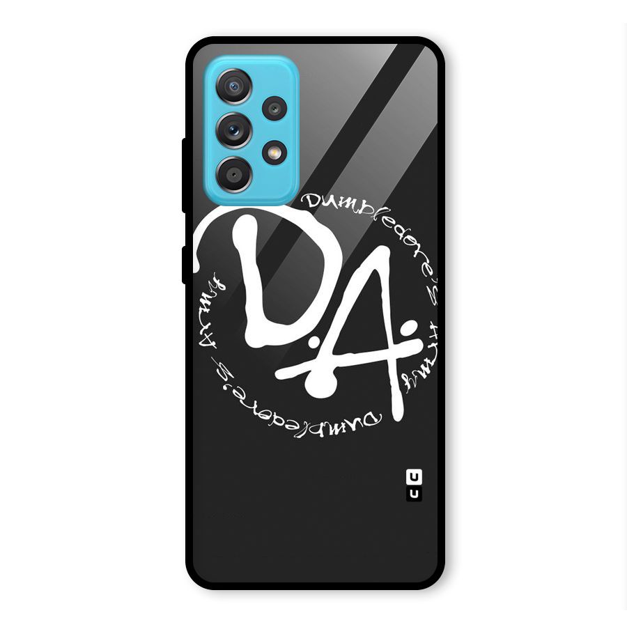 Army Strong Glass Back Case for Galaxy A52