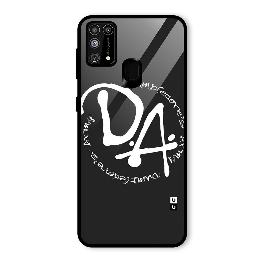 Army Strong Glass Back Case for Galaxy F41