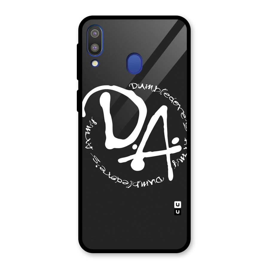 Army Strong Glass Back Case for Galaxy M20