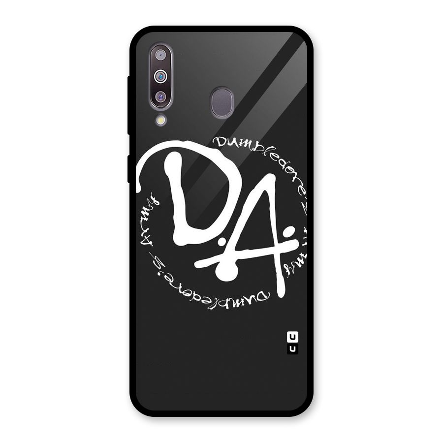 Army Strong Glass Back Case for Galaxy M30