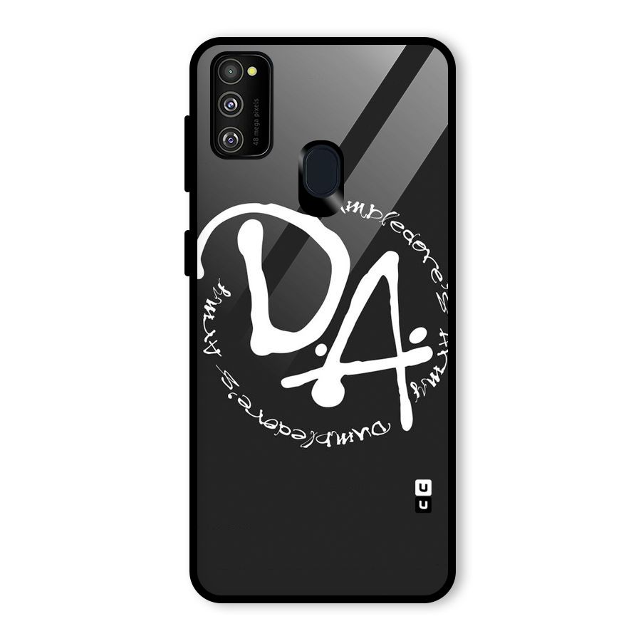 Army Strong Glass Back Case for Galaxy M30s
