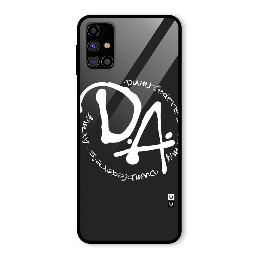 Army Strong Glass Back Case for Galaxy M31s